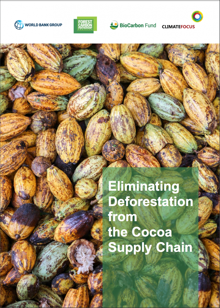 World Bank report on eliminating deforestation in cocoa supply chains