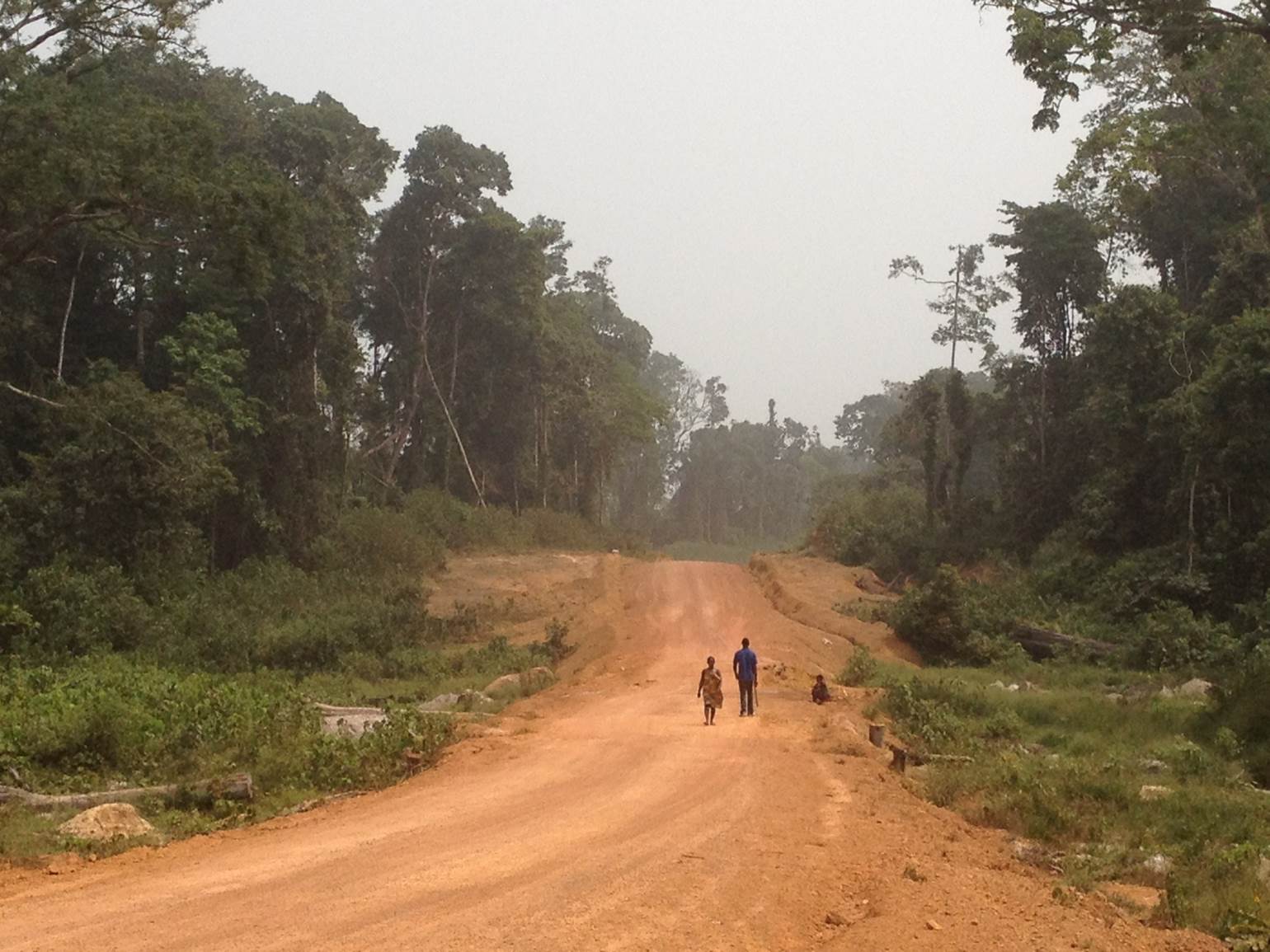 Sand roads, Liberia