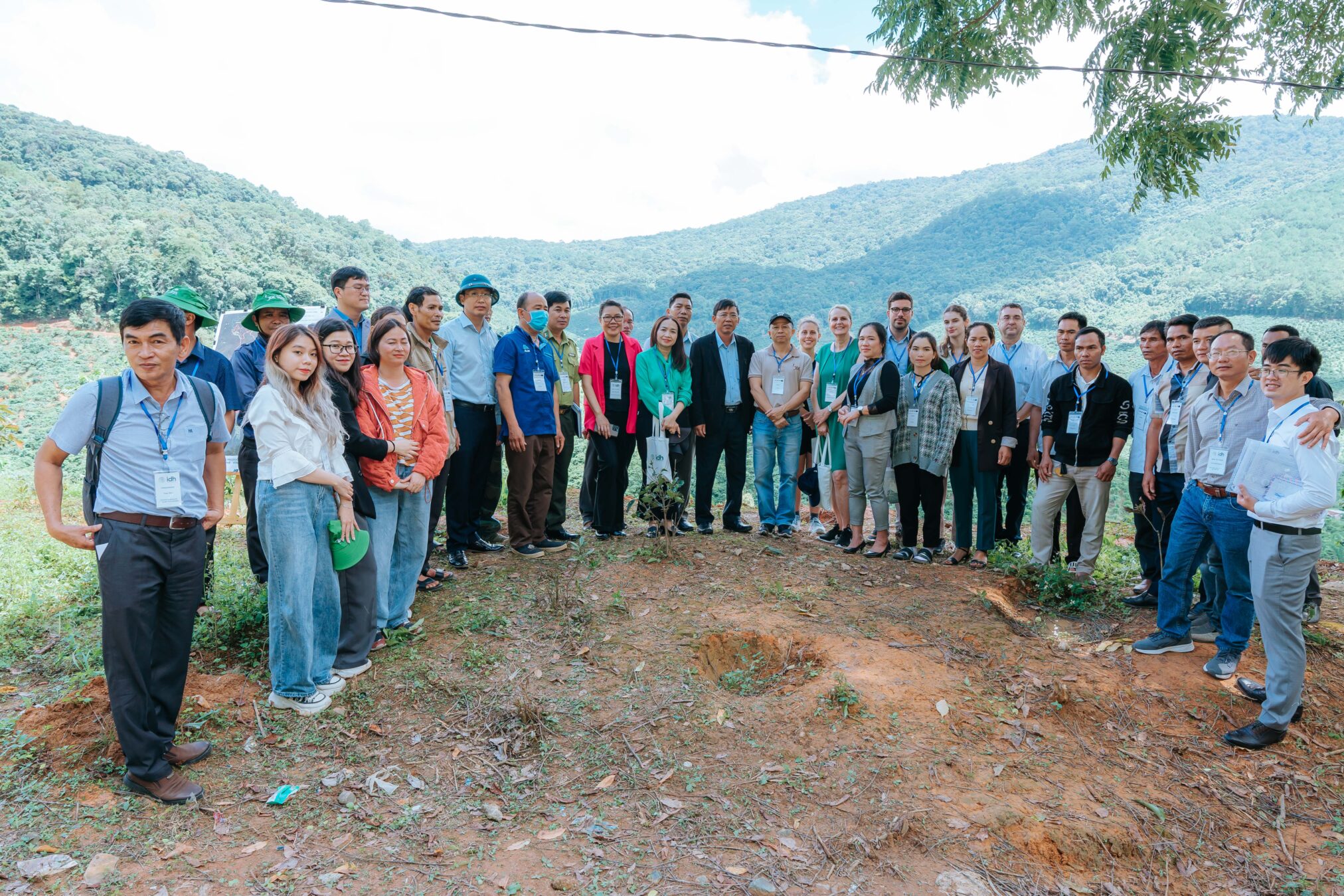 EU delegation visit to Di Linh Compact